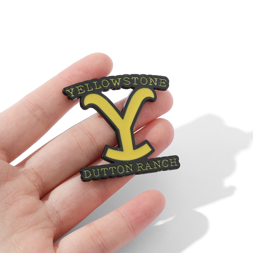 Yellowstone Dutton Ranch Enamel Lapel Pin