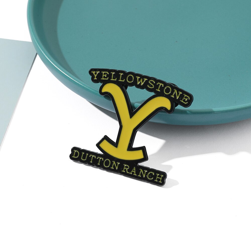 Yellowstone Dutton Ranch Enamel Lapel Pin