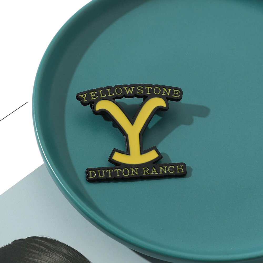 Yellowstone Dutton Ranch Enamel Lapel Pin