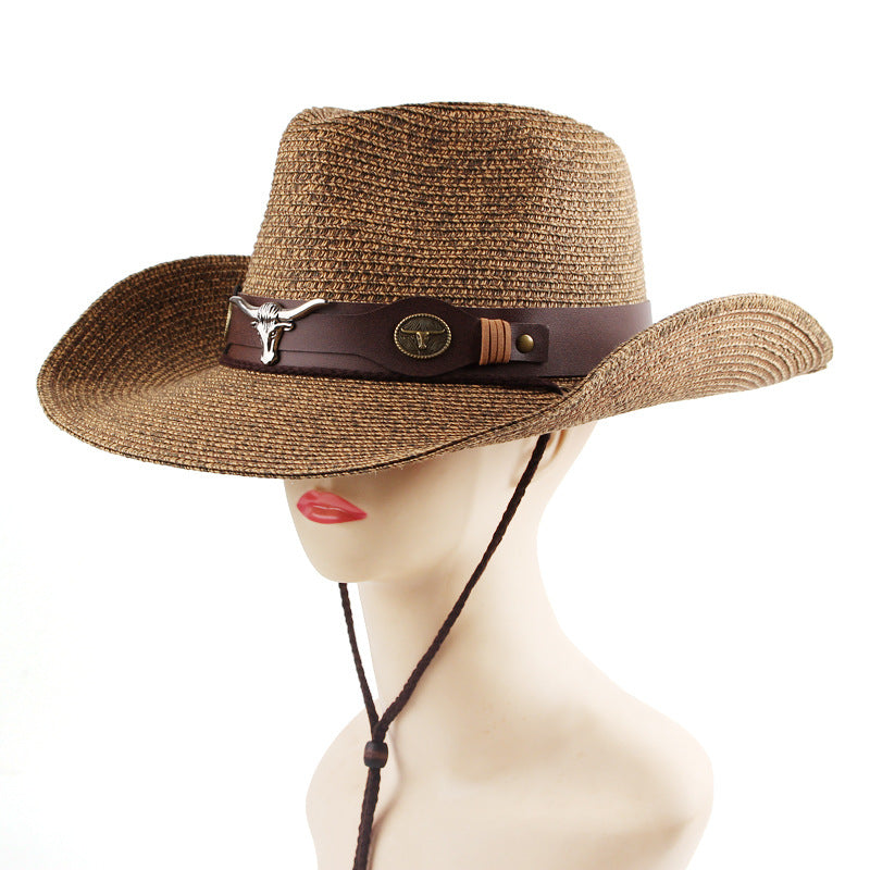 Western Straw Cowboy Hat Worn on Yellowstone