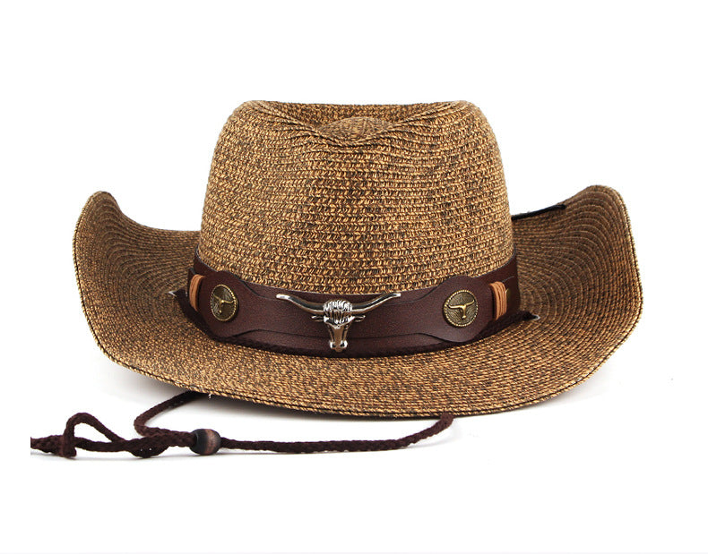 Western Straw Cowboy Hat Worn on Yellowstone