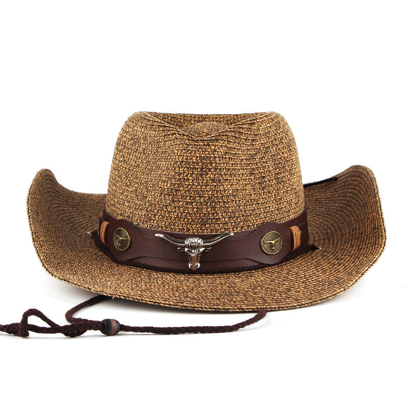 Western Straw Cowboy Hat Worn on Yellowstone