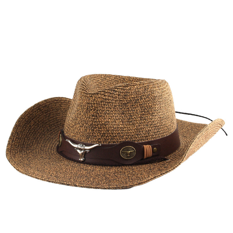 Western Straw Cowboy Hat Worn on Yellowstone