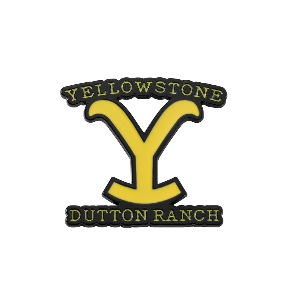 Yellowstone Dutton Ranch Enamel Lapel Pin