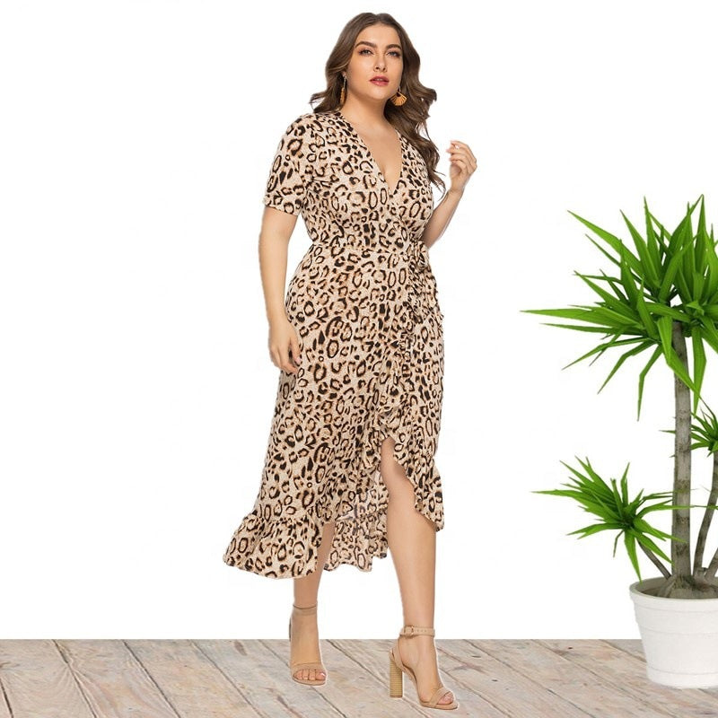 Wilfred Leopard Dress worn by Beth Dut­ton