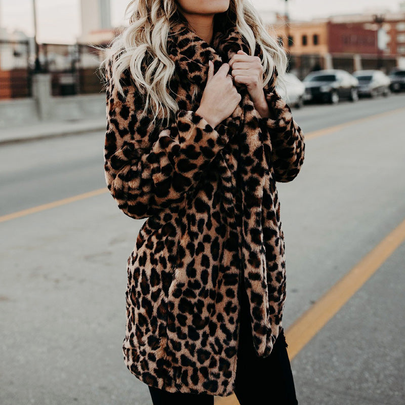 Cheetah Winter COAT Worn by Beth Dutton